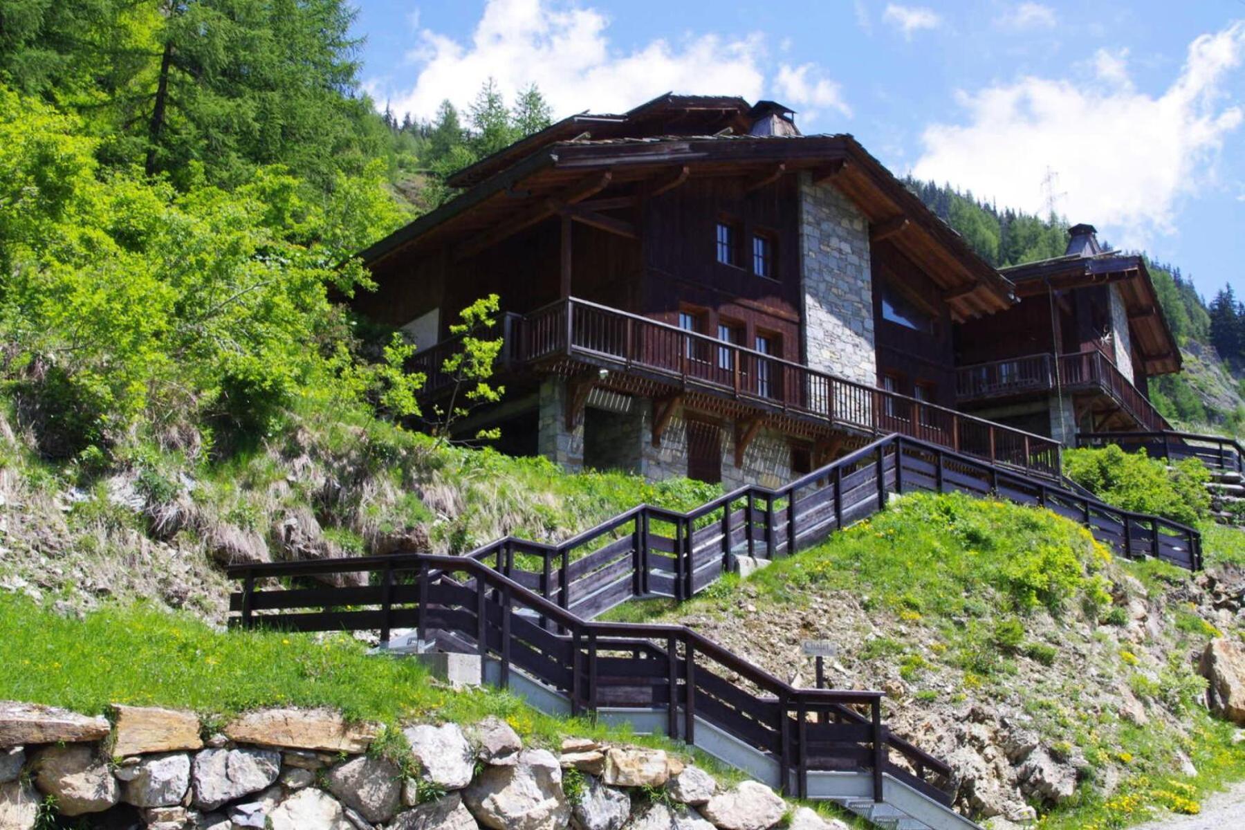 Chalet Aspen - Chalets Pour 12 Personnes 05 Les Boisses Exterior foto